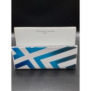 Christian Lacroix Paris Sol Y Sombra – Sunrise Porcelain Letter Holder / Sorter